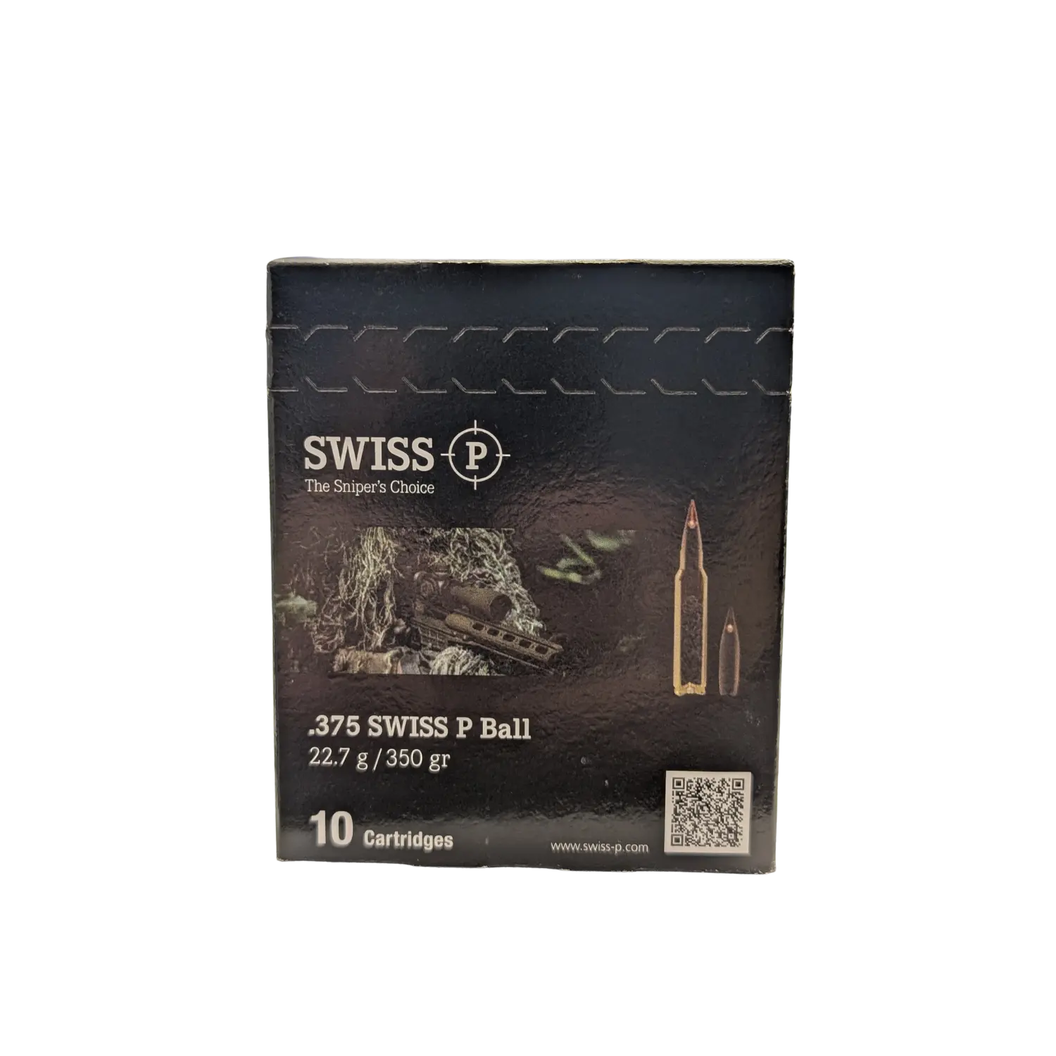 SWISS P Kaliber .375 SWISS P Ball 350gr