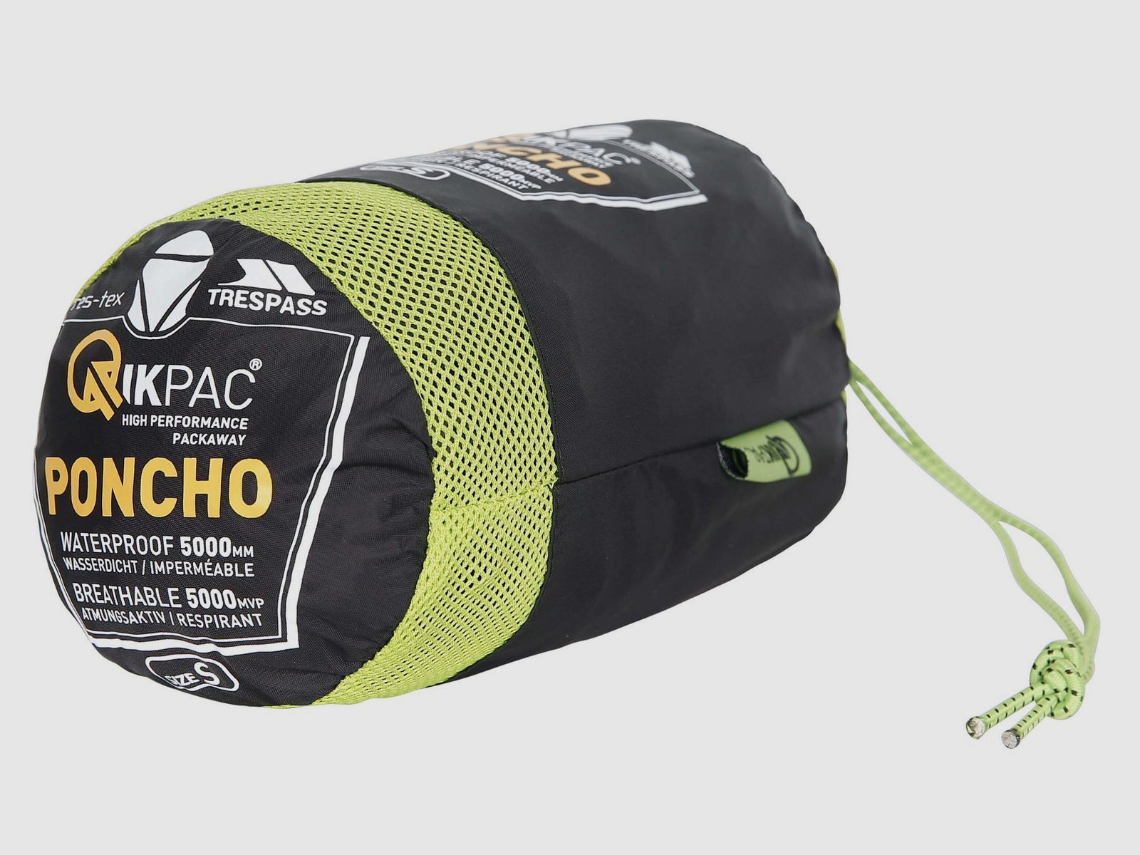 Trespass – QIKPAC PONCHO – UNISEX PACKAWAY PONCHO, billede 9 af 10