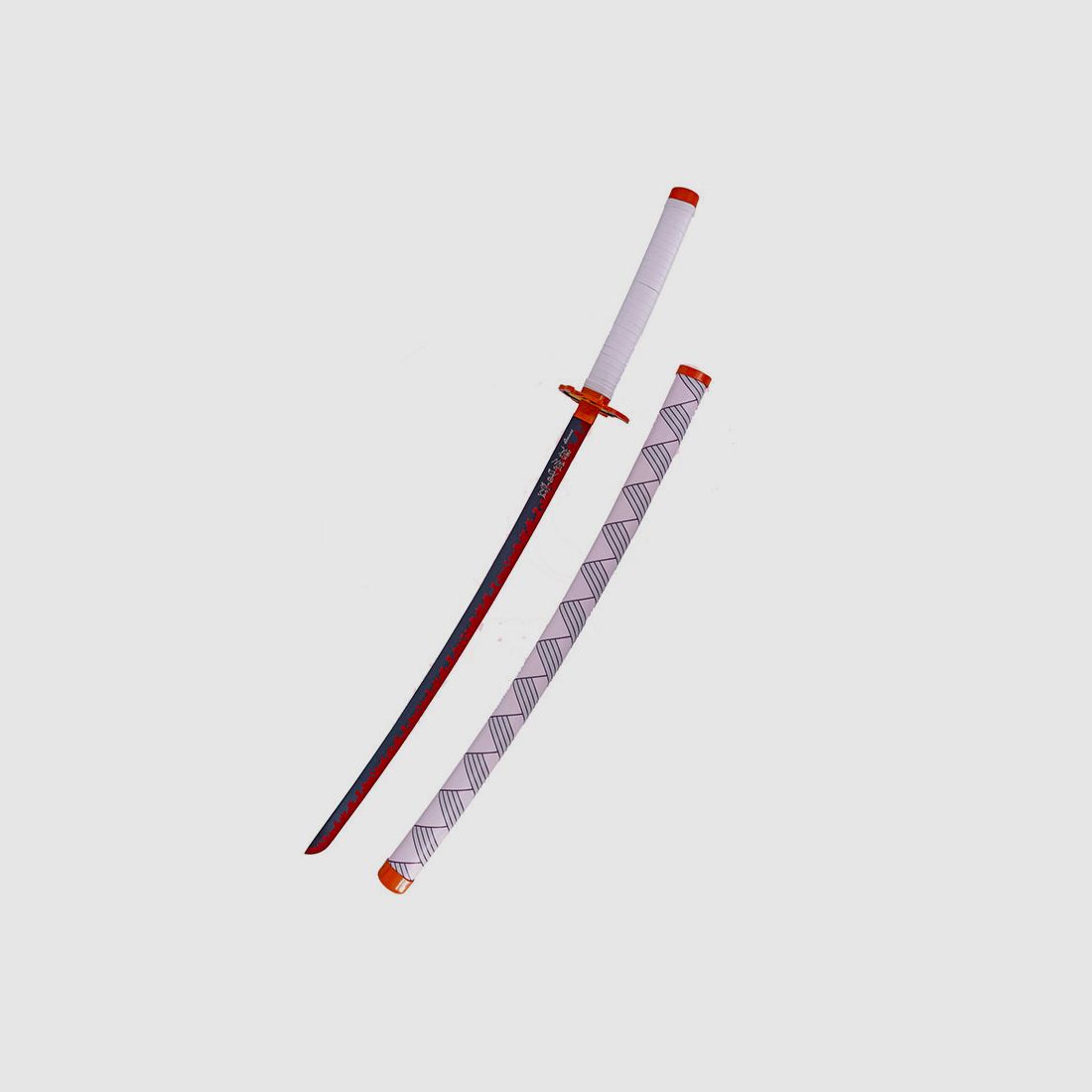 KATANA DEMON SLAYER | LAME 101 cm | RÉPLIQUE NON OFFICIELLE, image 1 sur 3