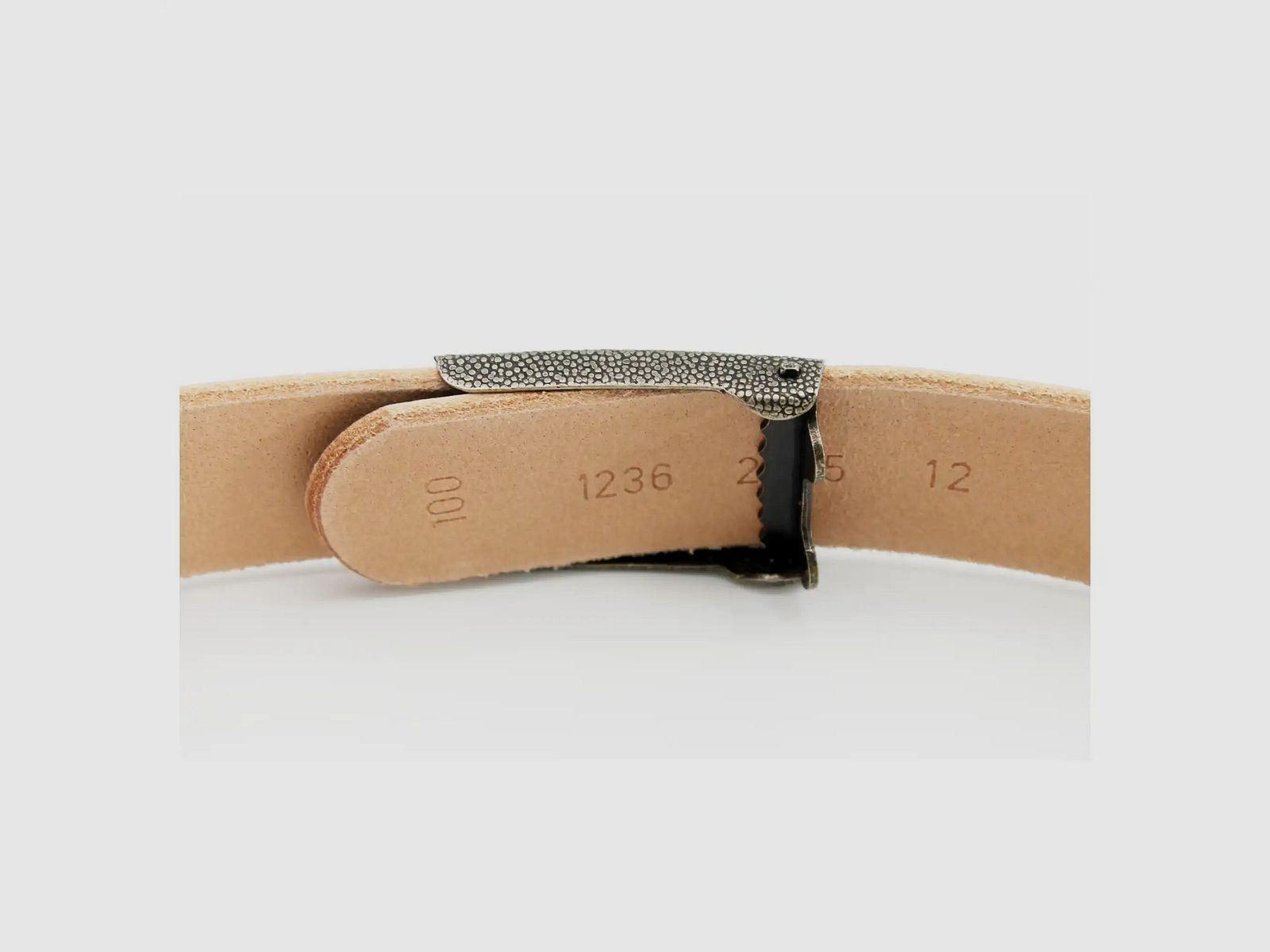 Home Home Bundeswehr Pants Belt Leather according to TL Army and Air Force - Used / 90 cm