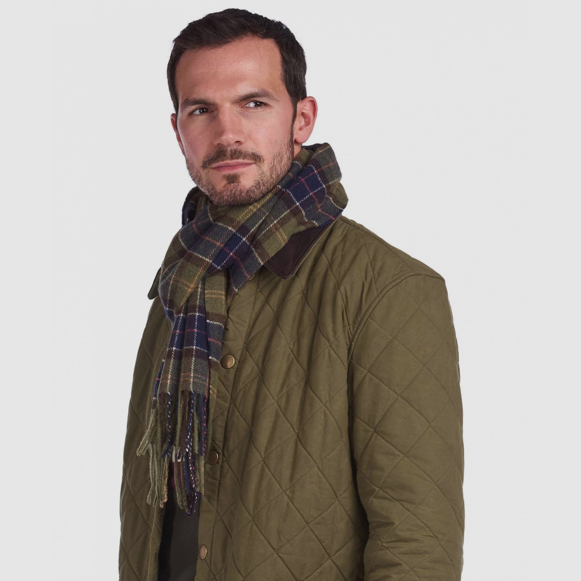 Barbour Schal ClassicTartan Lammwolle