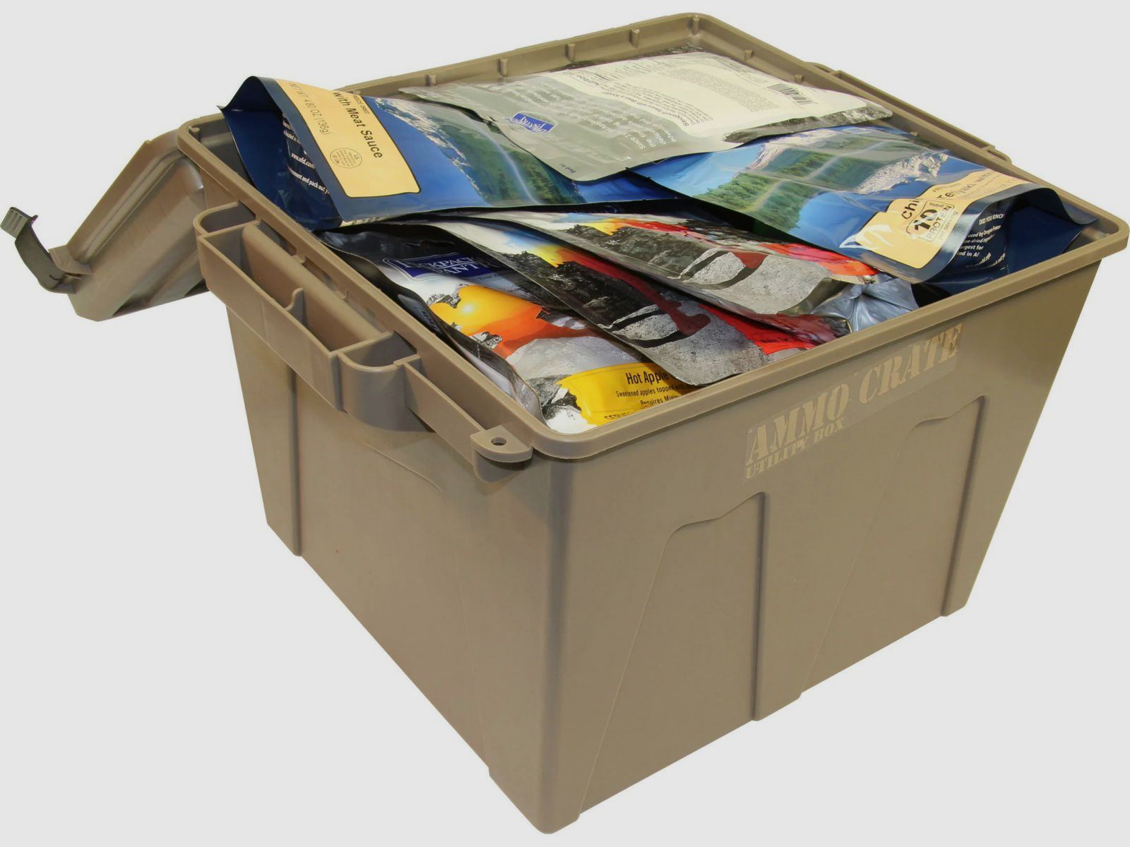 MTM Skrzynka transportowa ACR12-72 Skrzynka na amunicję ciemna ziemia 48,5x40x34cm