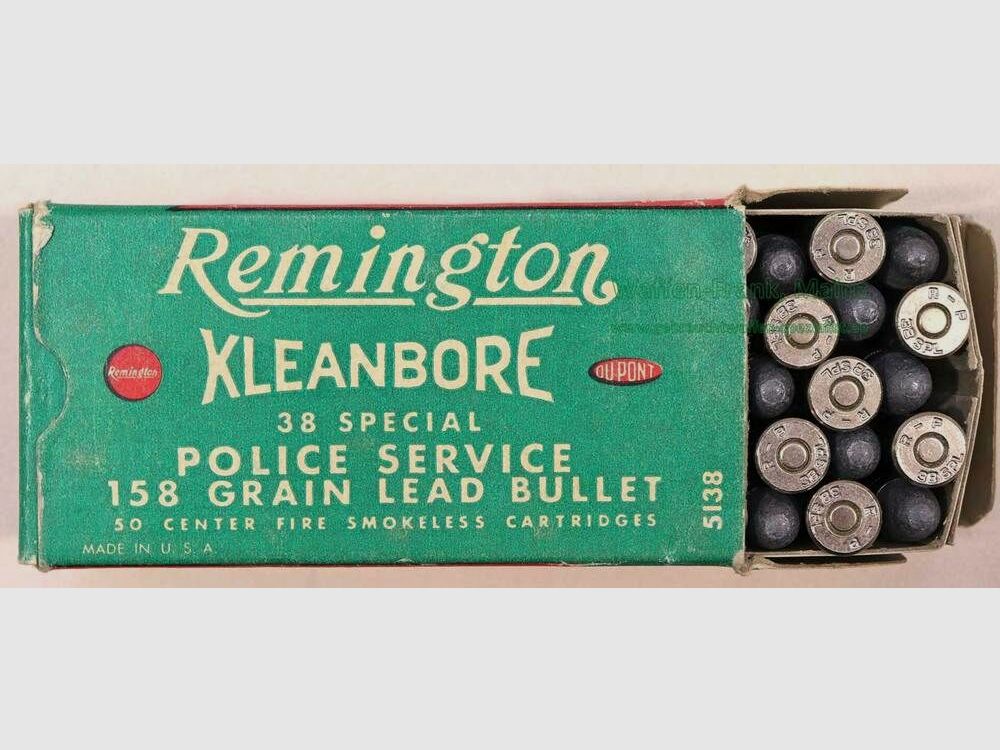 Remington - USA Revolverpatronen .38 Spec.
