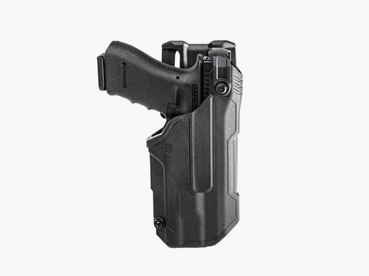 Blackhawk BLACKHAWK T-SERIES L3D DUTY LB HOLSTER GLOCK 17/22 TLR 7 SCHWARZ RH