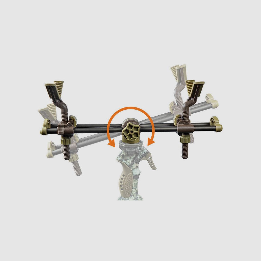 Appui pour fusil PRIMOS 2-Point, image 2 sur 5