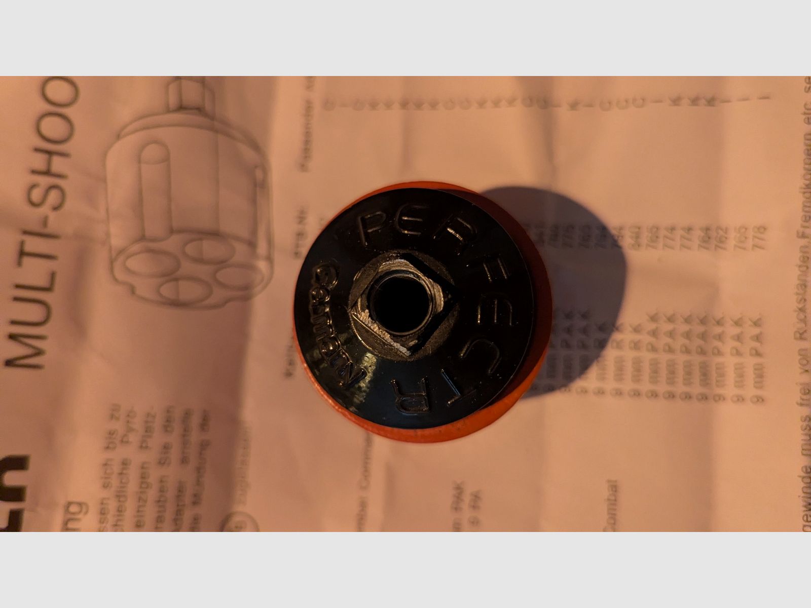 Umarex Multishooter 4x lanzadores para munición pirotécnica incluido adaptador de cañón