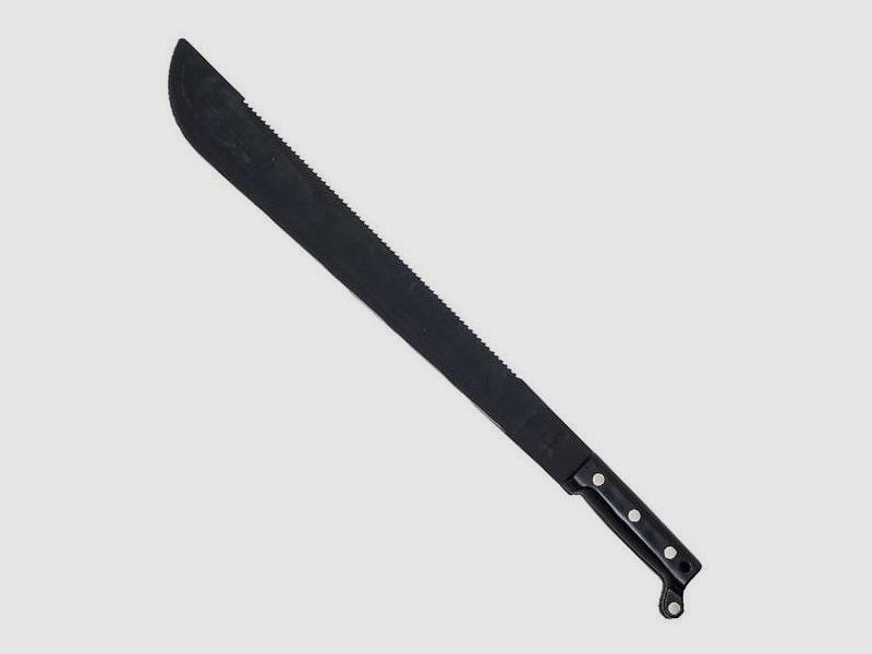 Militärmachete mit Scheide und Schärfvorrichtung