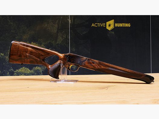 Blaser R8 Lochschaft mit Bunthärtung / Stahlsystem / glänzendes Finish / TRAUM AUS HOLZ UND STAHL