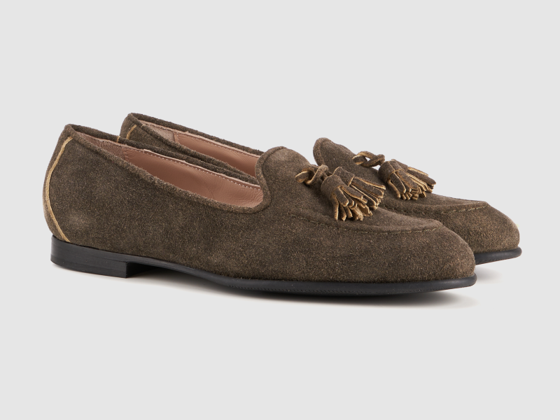 dirndl & bua Loafer Antikbock in Ahorn, Bild 1 von 4