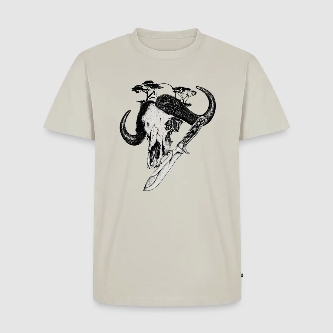 PUMA Heren Premium T-Shirt "White Hunter – Big Game"