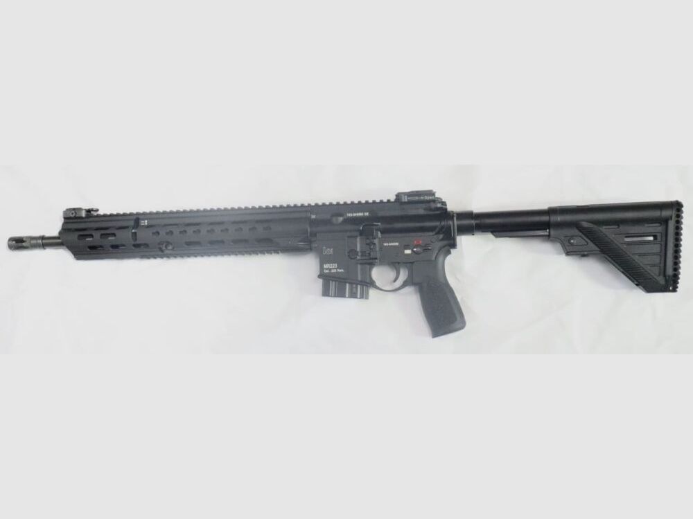 Heckler & Koch MR223 A3 Black 16,5" Slim-line HKey langer Handschutz