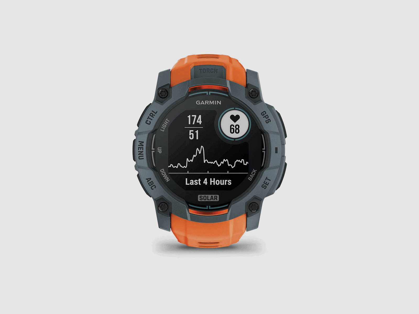 UHR – GARMIN – INSTINCT® 3 | 50MM | SOLAR | Twilight mit Silikonarmband Solstice, Bild 8 von 19