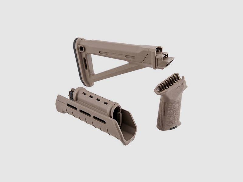 MAGPUL MOE AK STOCK SET M-LOK FOR AK-47/74 FDE, image 1 of 3
