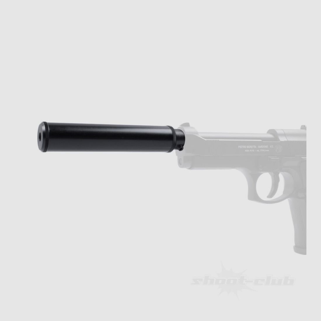 shoXx silencer + adapter for Beretta M92 and Perfecta 32