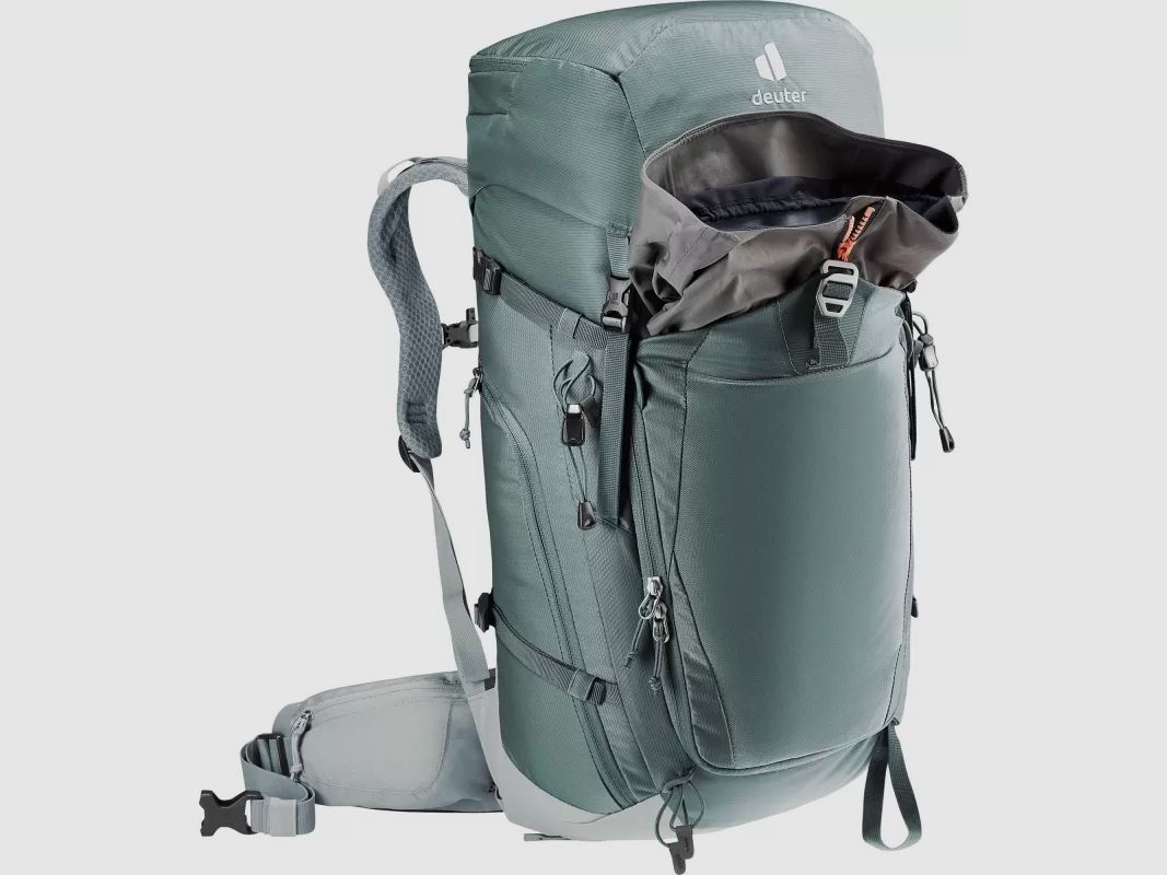 Deuter Trail Pro 34 SL Blau, Grau, Bild 4 von 14