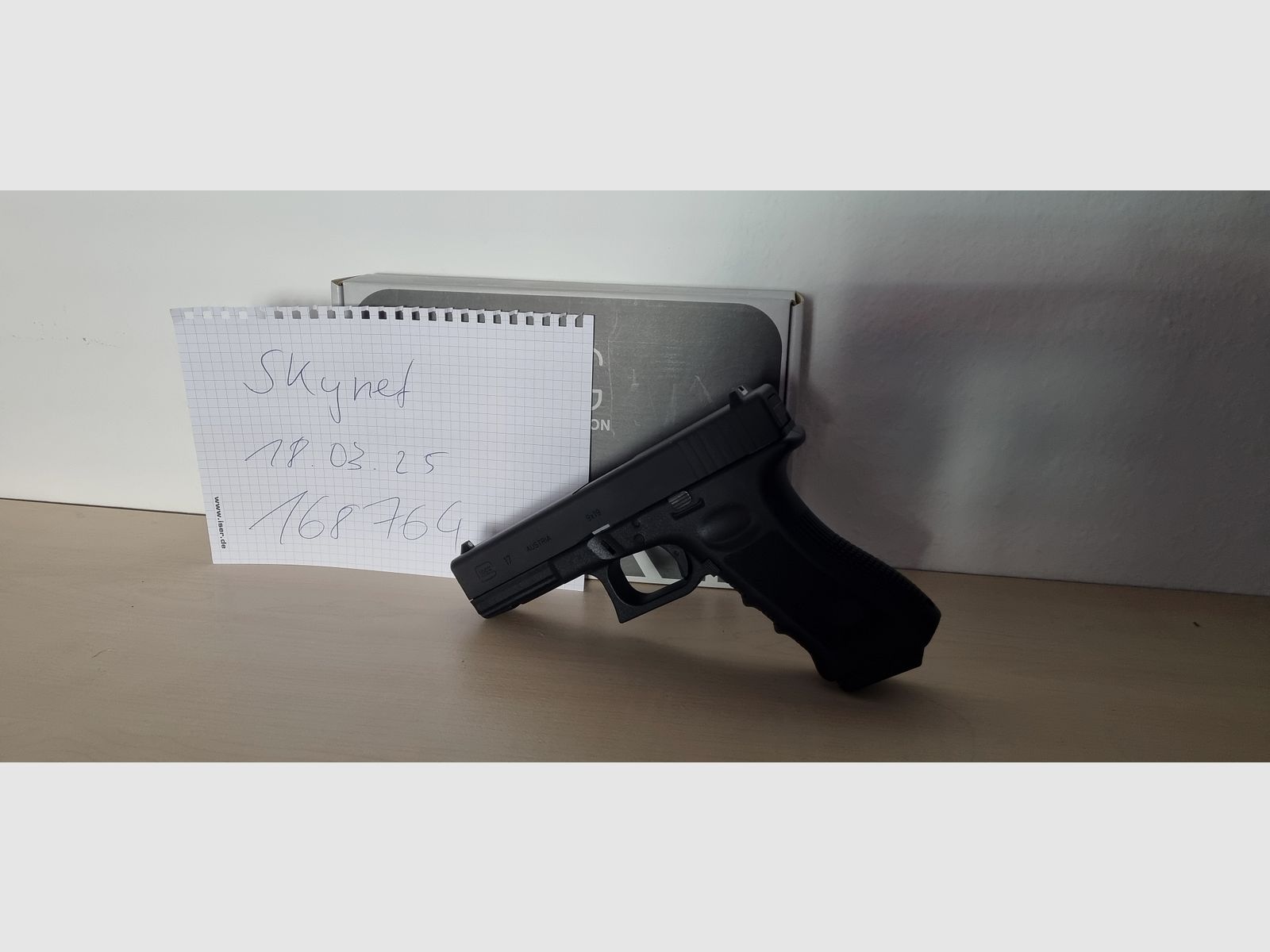 Glock 17 BLR 20R GBB Sammlerstück 