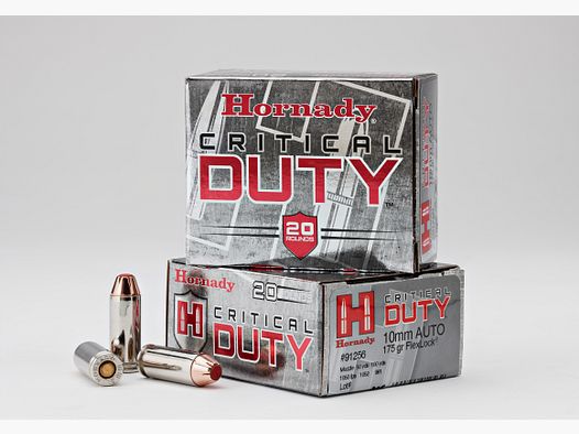 Hornady Critical Duty 10MM 175grs. Flexlock