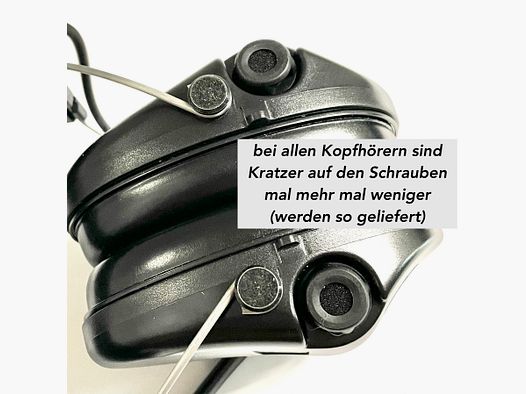 Sordin 75302-X/L-02-S Elektronischer Gehörschutz Supreme Schwarz Pro X Headband