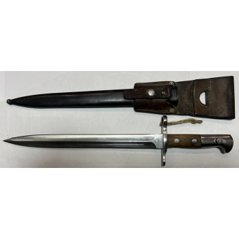 Baïonnette suisse ELSENER SCHWYZ 1918 avec porte-baïonnette, image 3 sur 7