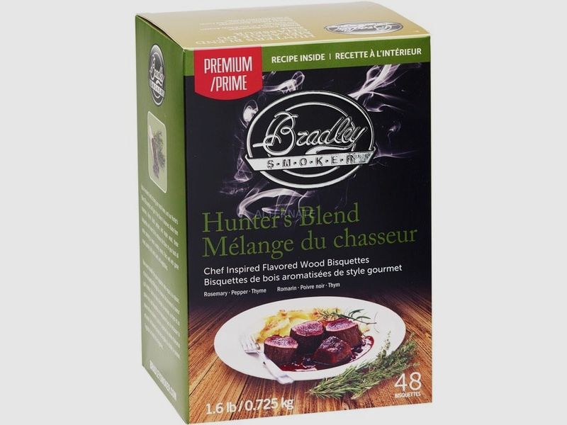 Bradley Hunters Blend Briketts 48er Pack Premium Kollektion