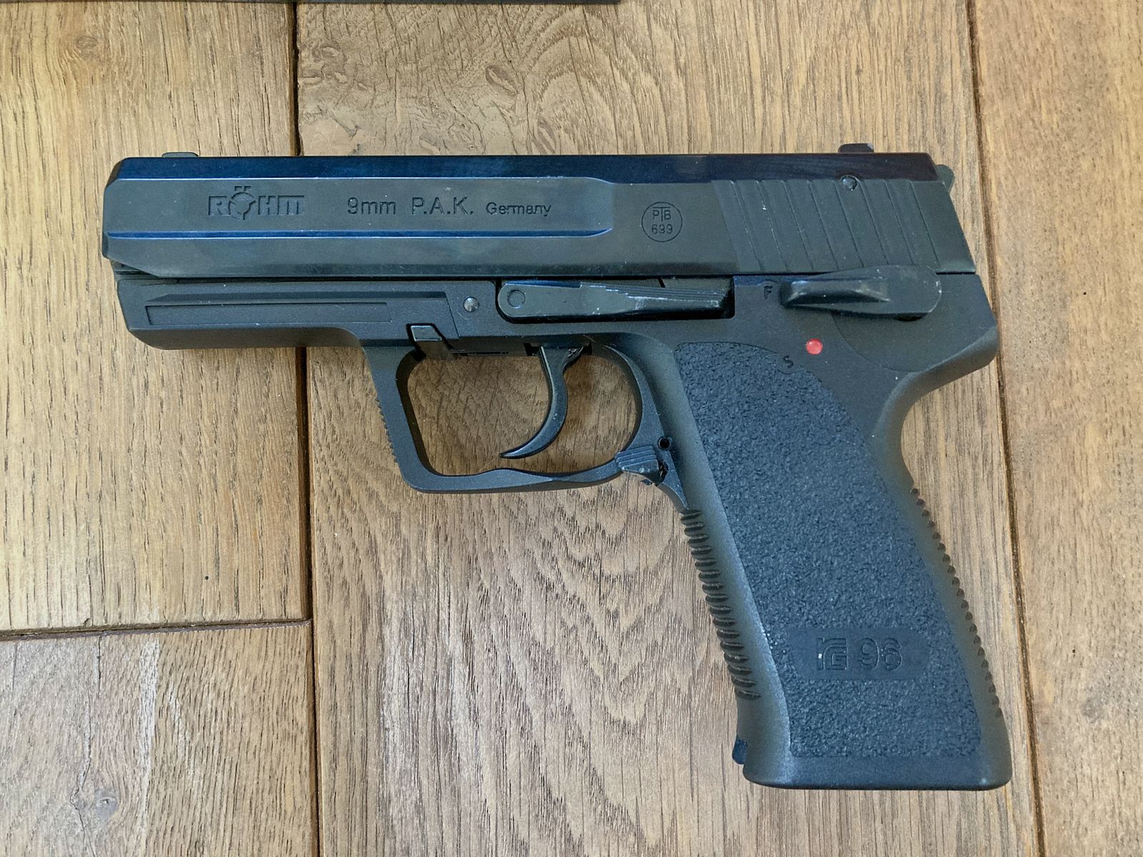 Röhm RG96 Schreckschusswaffe aus 1. Fertigung (selten / Sammlerstück / originale Röhm Fertigung)