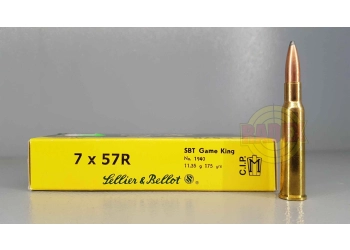 S&B 7X57R Sierra 11,2 g Büchsenmunition, Bild 2 von 2