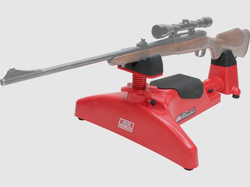 MTM Soporte de Tiro para Armas Cortas y Largas PSR30 Predator Rojo