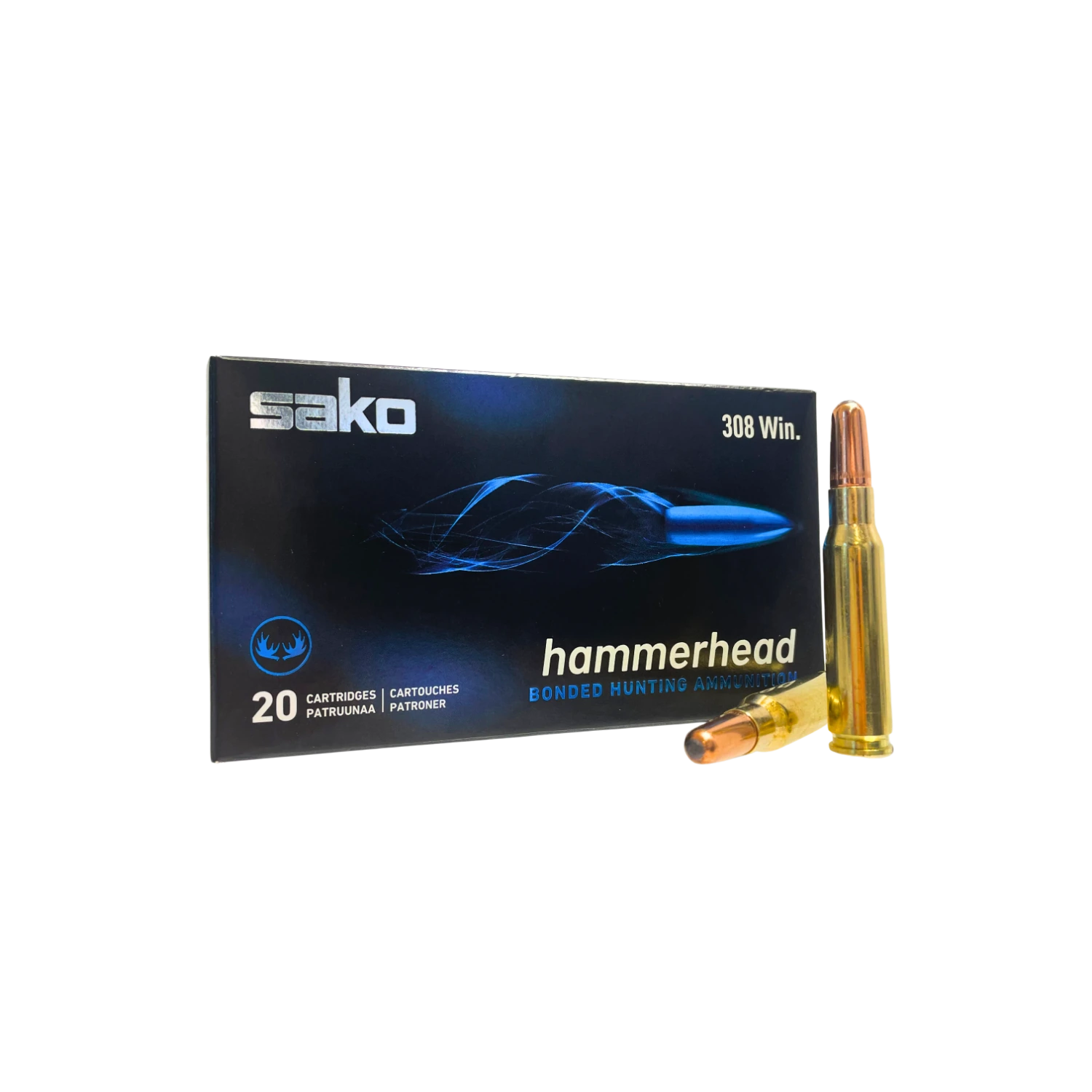 Sako Hammerhead SP kaliber .308Win 180gr. 20 strzałów