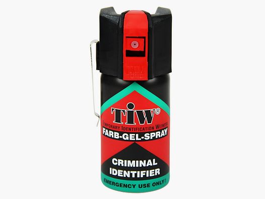 Criminal Identifier - Rotes Farb-Gel-Spray 40 ml Jet Man