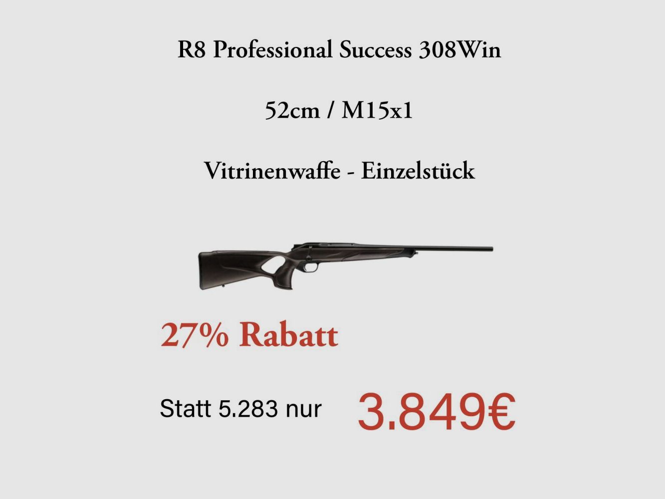 Blaser R8 Professional Success