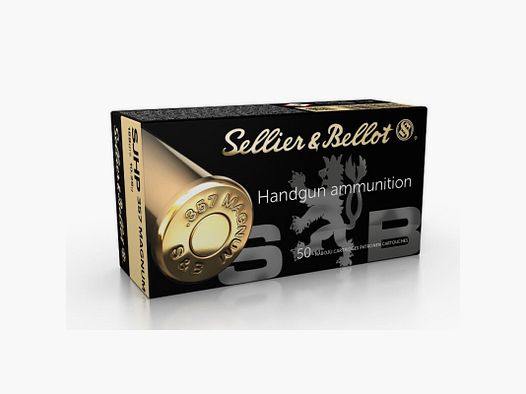 S&B .357 Mag. SJHP 158 Grs.