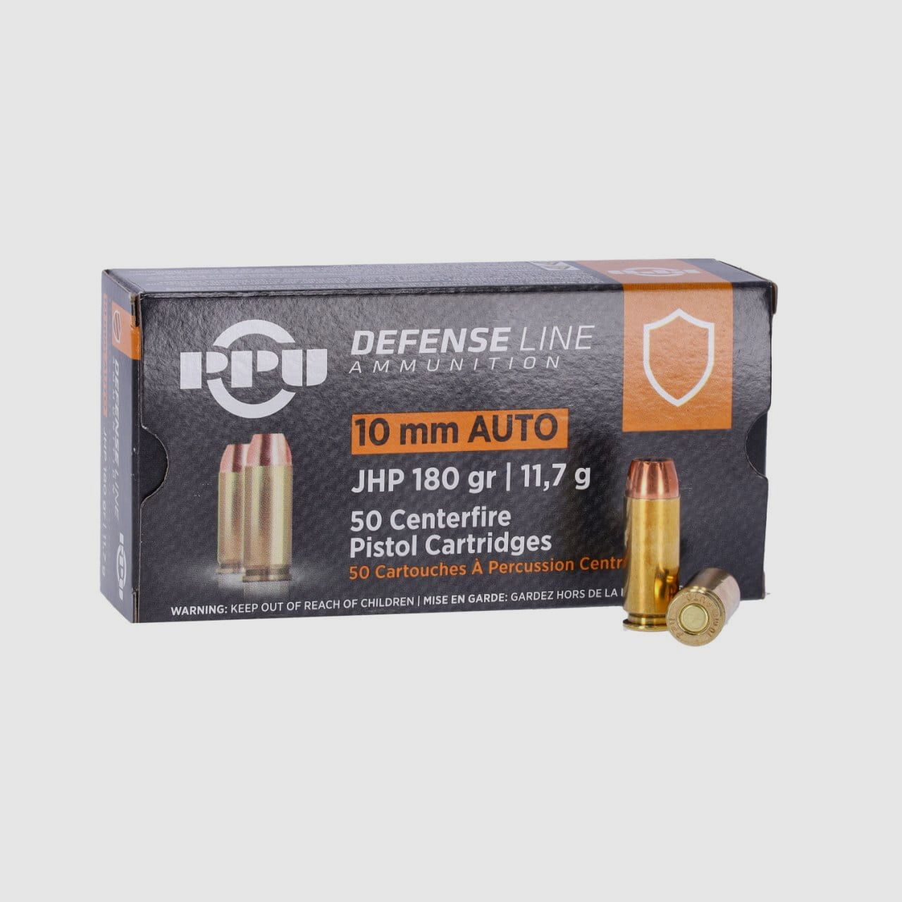 PRVI/PPU 10mm Auto Hollow Point 180 gr. - 50 Stk.