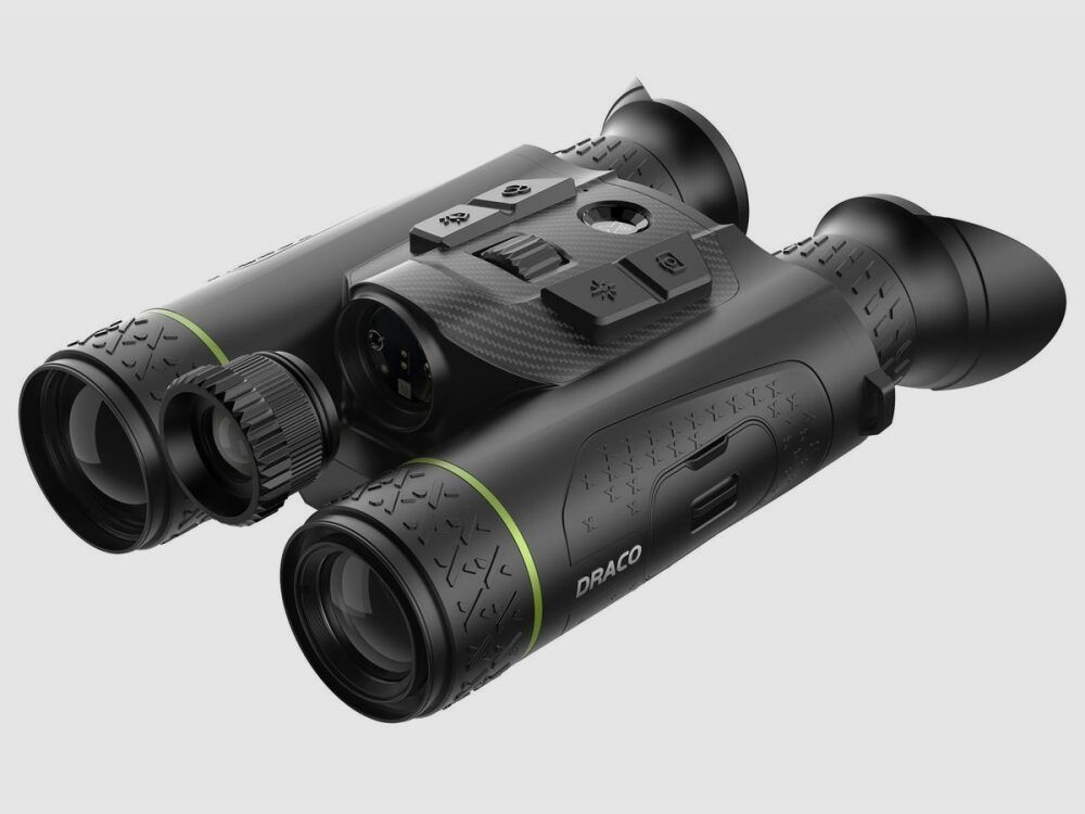Jumelles thermiques PIXFRA Draco D225 avec vision nocturne 4K