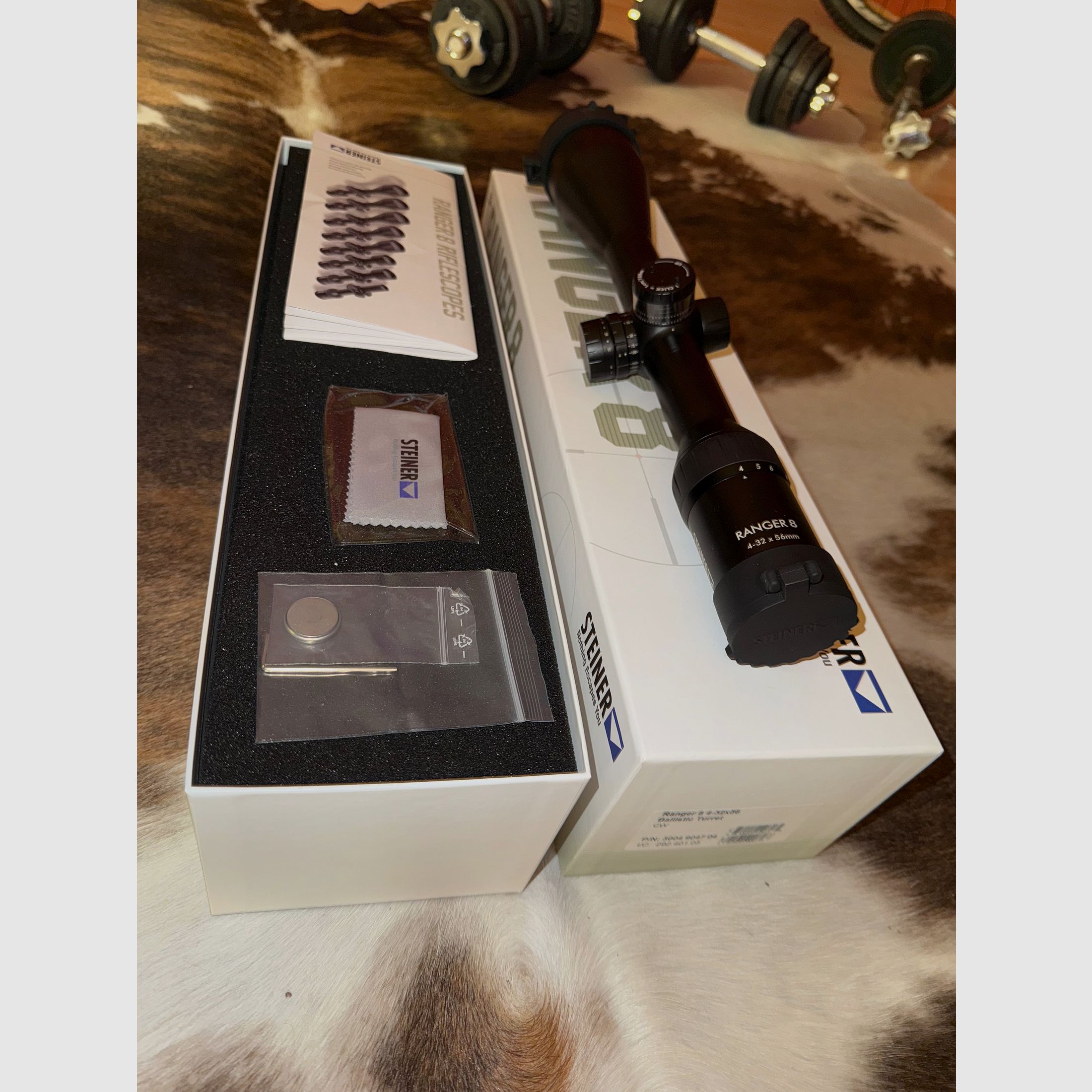 Steiner Ranger 8 4-32x56 BT riflescope