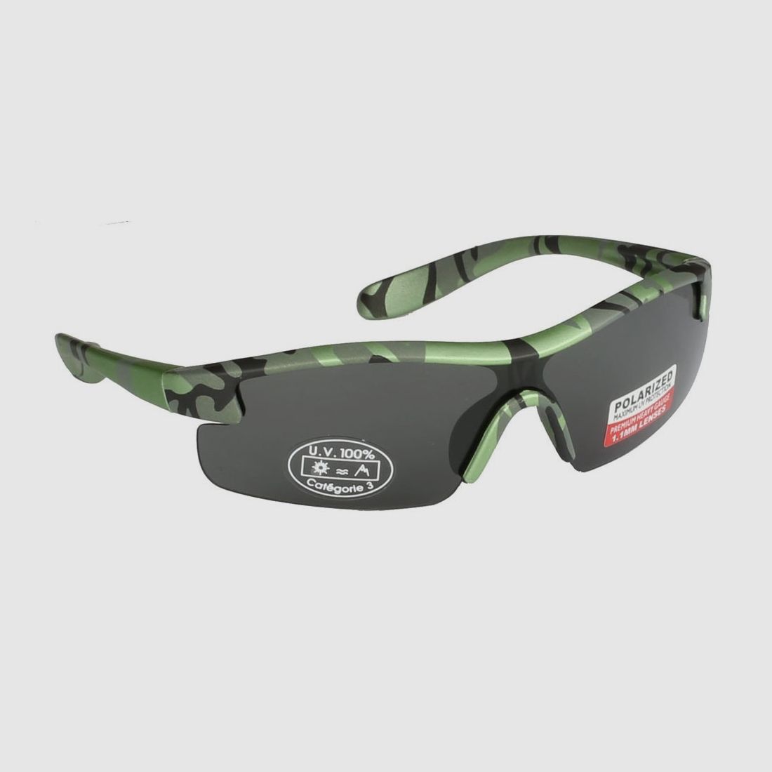 Hurricane Camo Frame Barnmodel Lente Gris