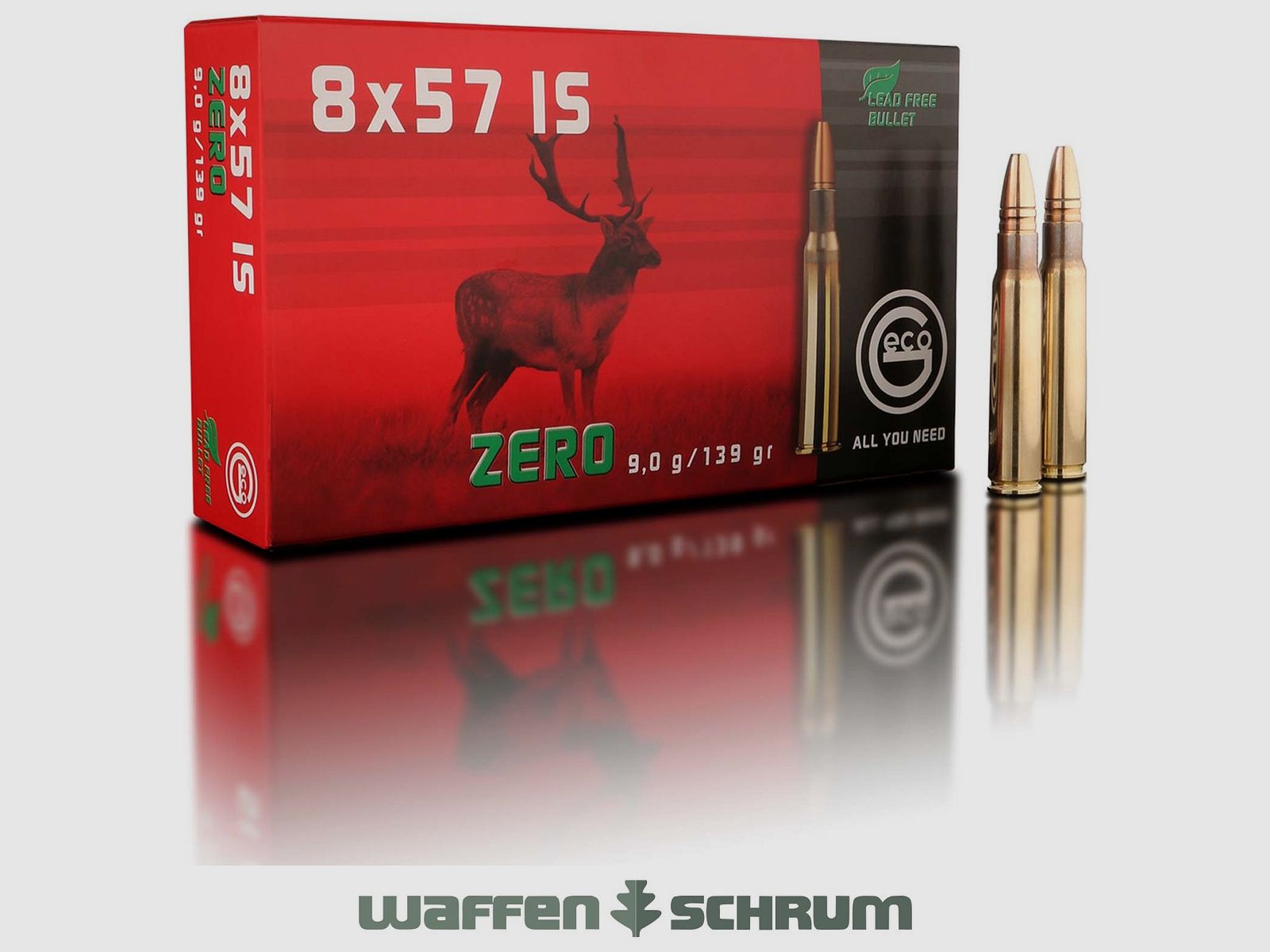 Geco Zero 9,0g - 139gr 8x57JS