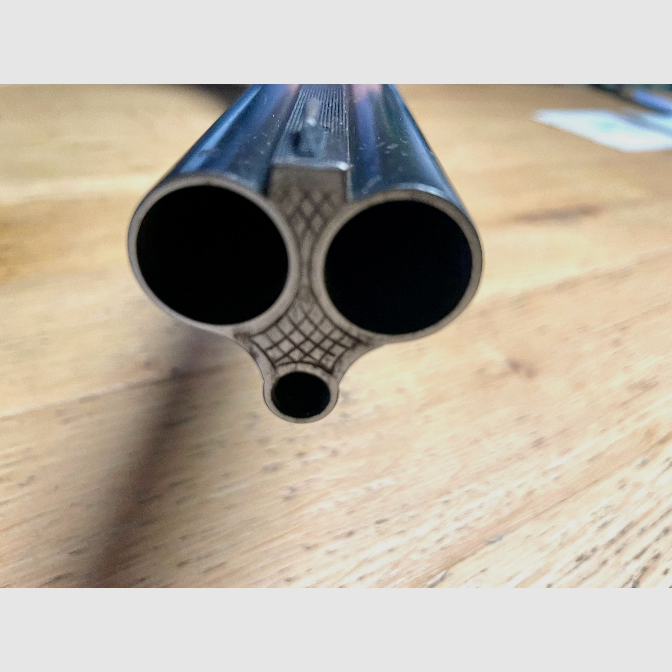 -Drilling- Simson Suhl Mod. Fortuna Kaliber 16/70 & 6,5x57R inkl. ZF Schmidt&Bender 6x42 und Einstecklauf Krieghoff Kal. 16 auf .22WinMag