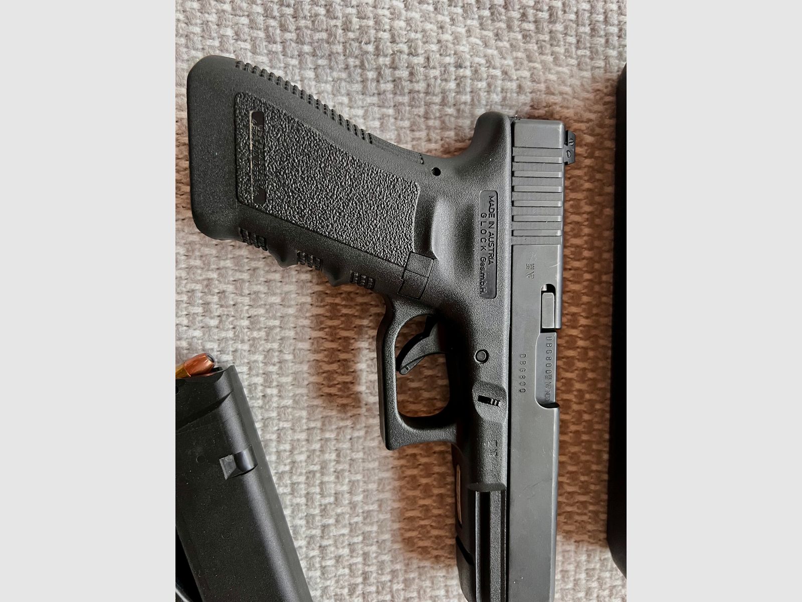 Glock Pistole 17, 9 mm Luger