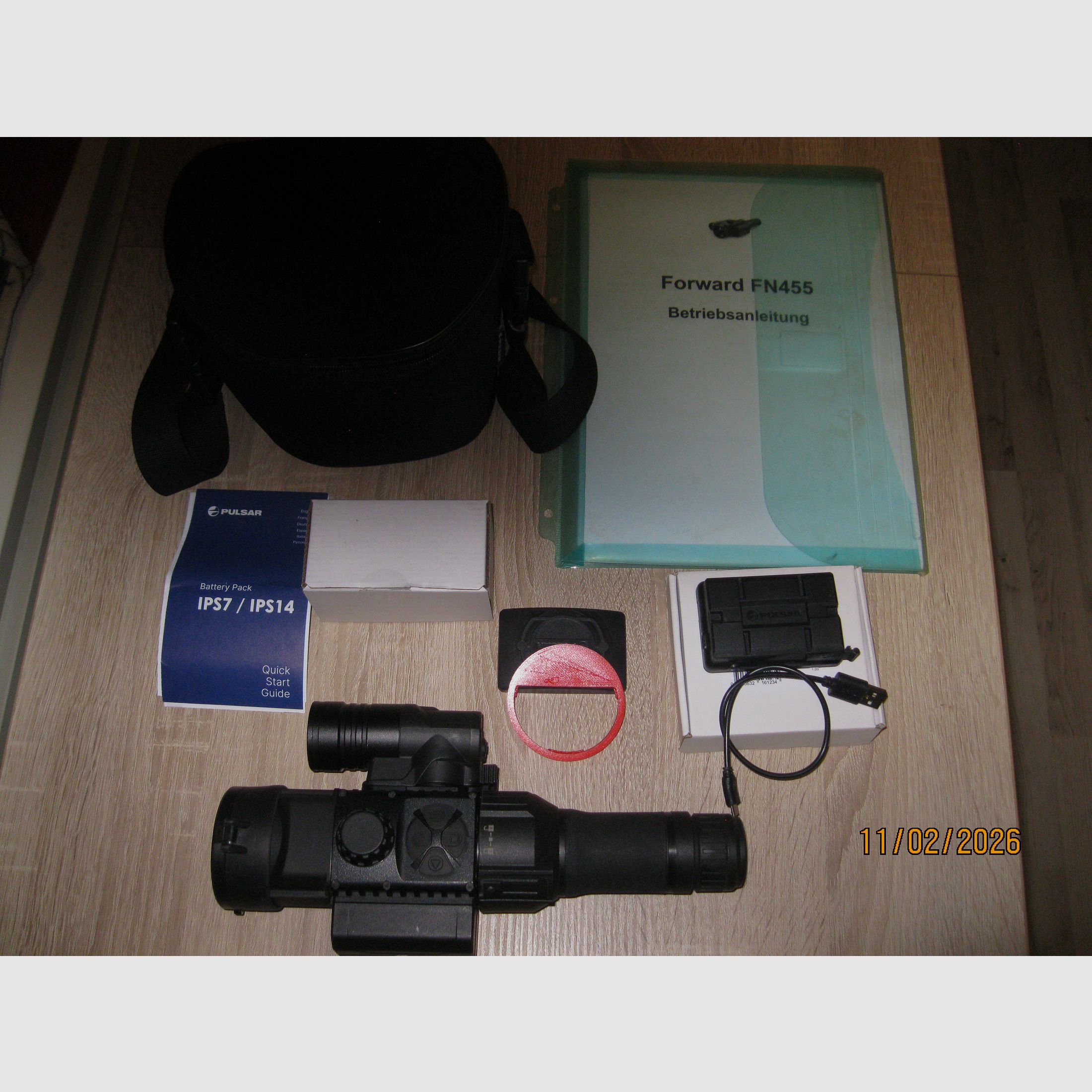 Appareil de vision nocturne Pulsar Forward FN455 en très bon état.