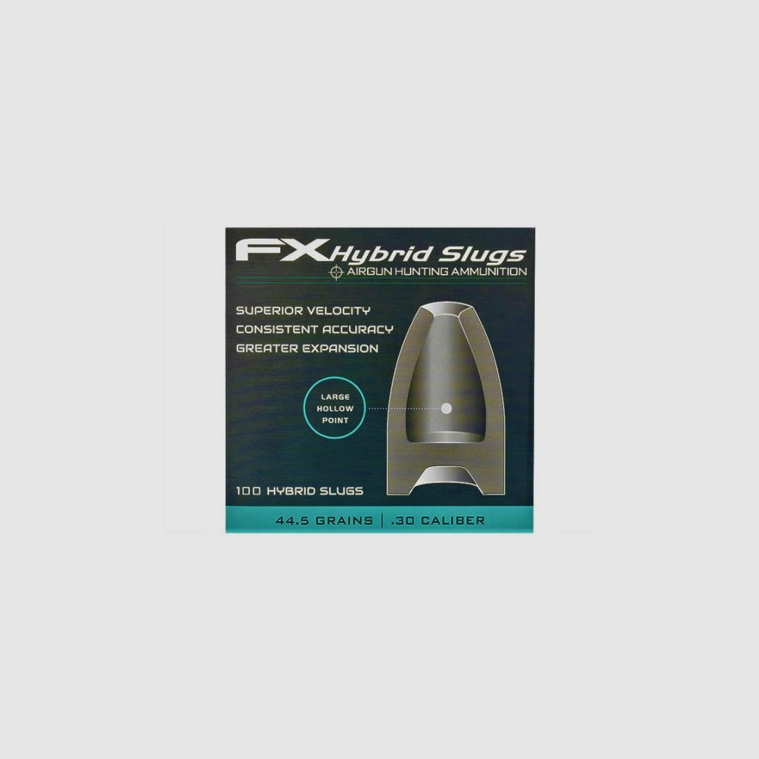 FX Hybrid Slug 44,5 gr 7,62 mm / .30 (100 Stk.), Bild 1 von 2