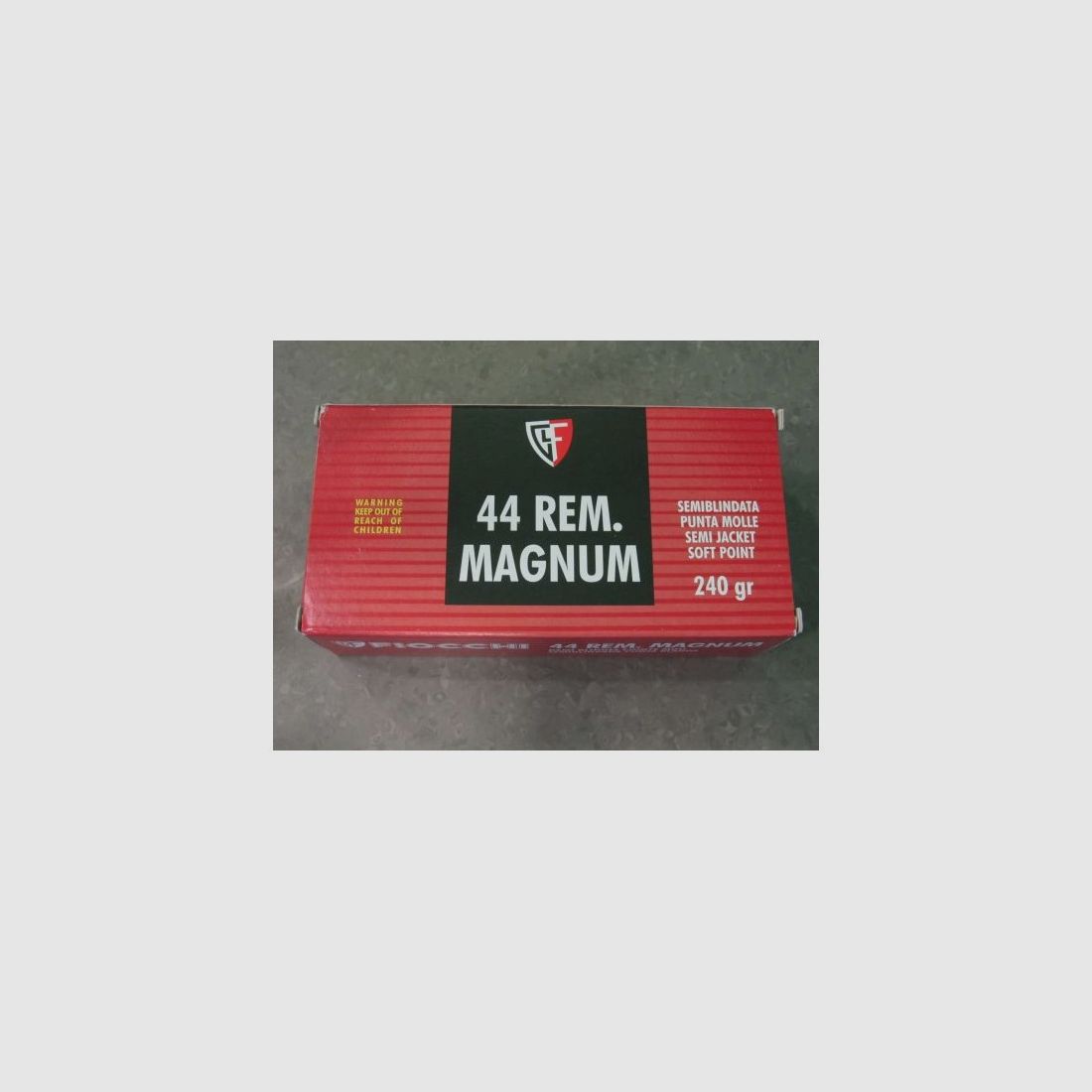 FIOCCHI CARTUCHOS 44MAG 240 GR, imagen 1 de 2