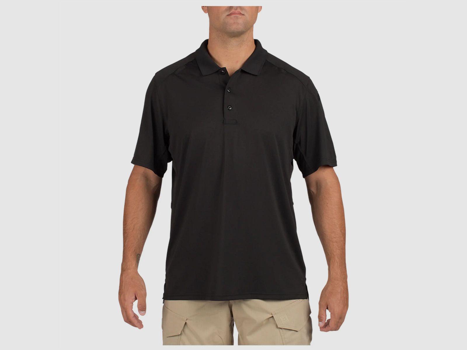 5.11 Tactical Poloshirt Helios - Zwart / 3XL