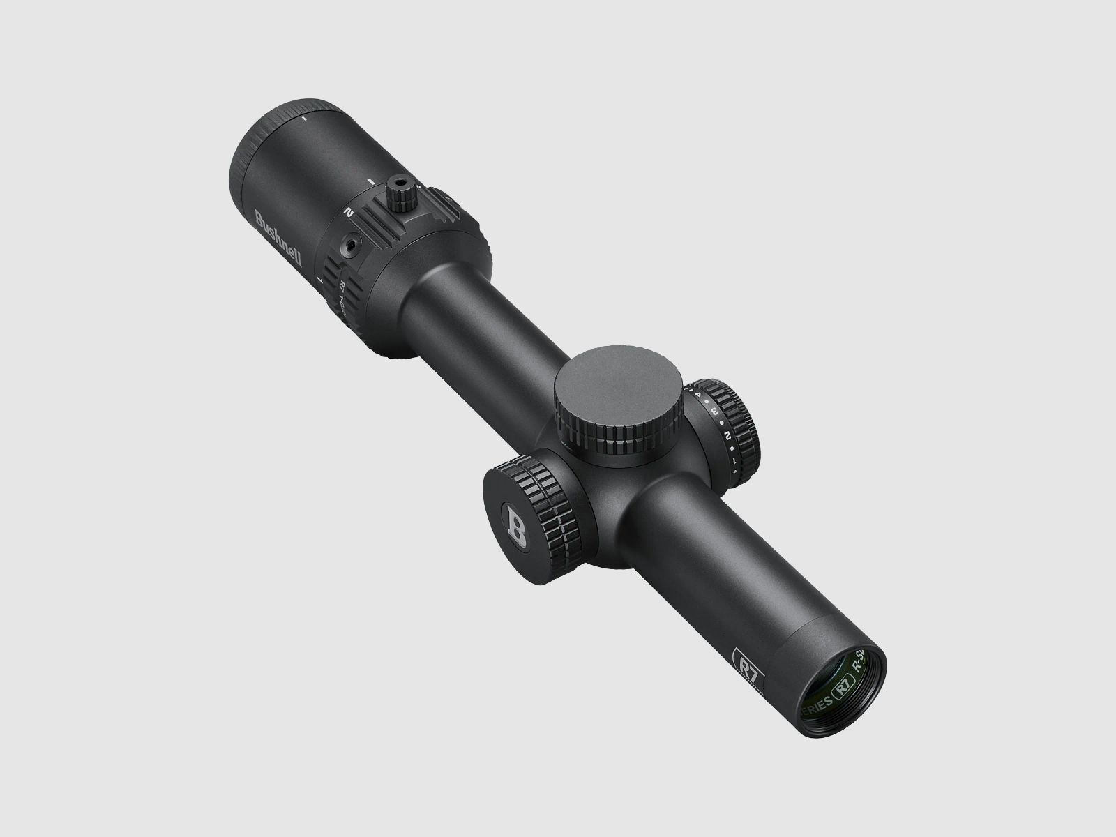 Bushnell R7 1-8x24 MRAD Richtkijker Duits #4 Verlichte Fiber Dot #BU-R7-1824M2