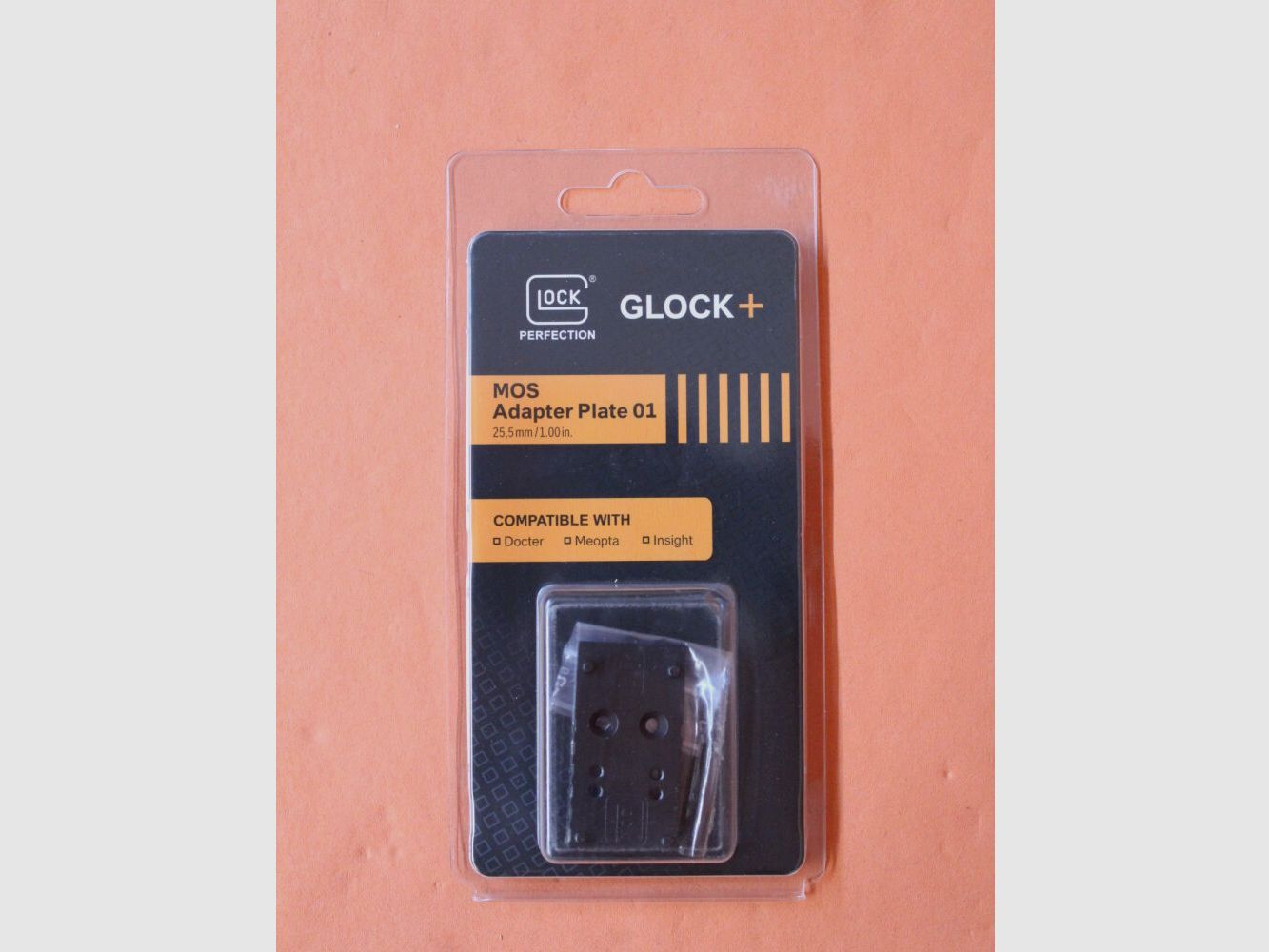 Glock Glock MOS: Adapterplatte 01 für Leuchtpunktvisiere Docter/ Meopta/ Insight/ Vortex/ Burris