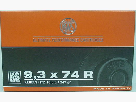 9,3x74 R KS - 16,0g/24gr (a20)