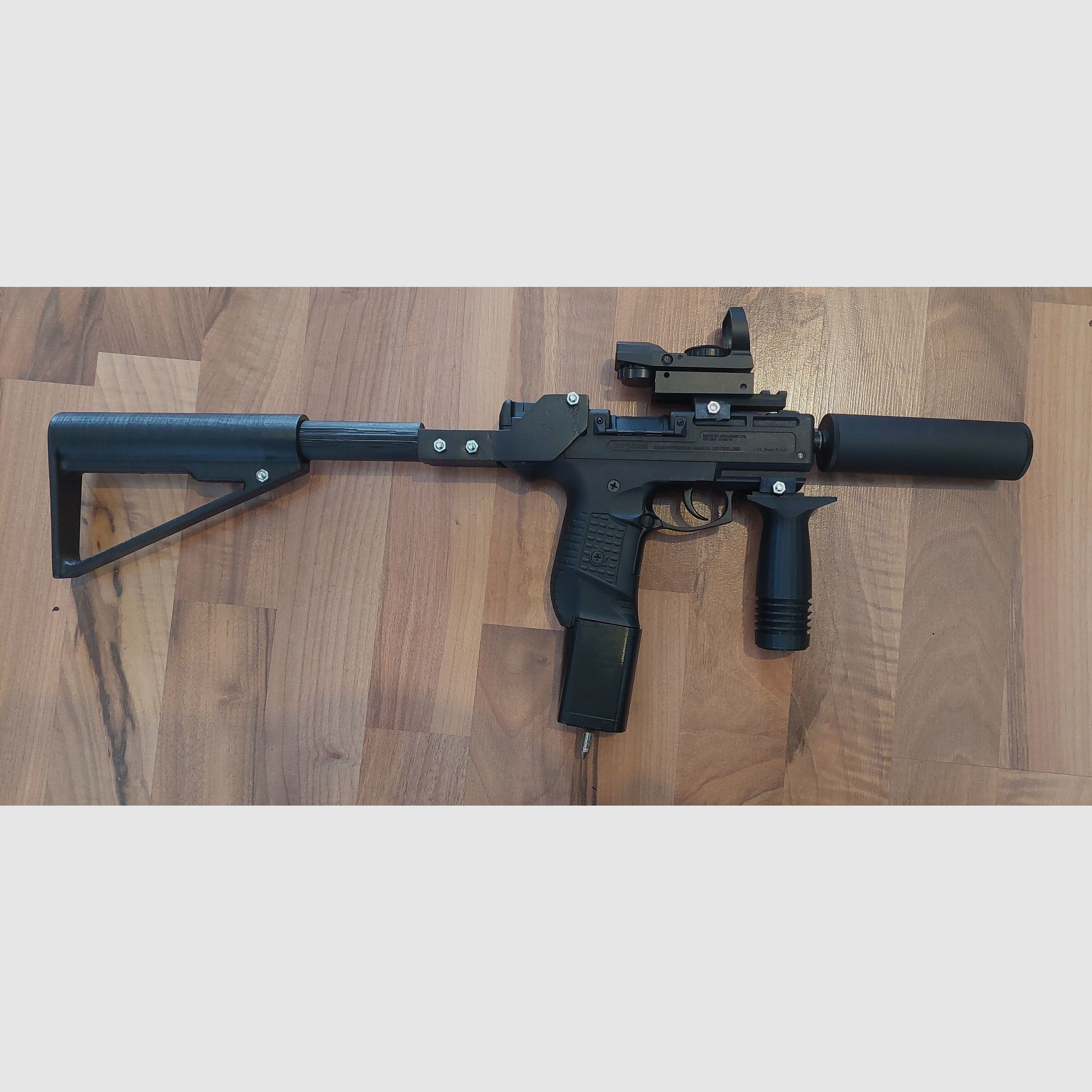 ZORAKI 925 con kit de conversión MP 9 mm (PTB 1005) pistola de fogueo no Walther Glock HW94 Colt