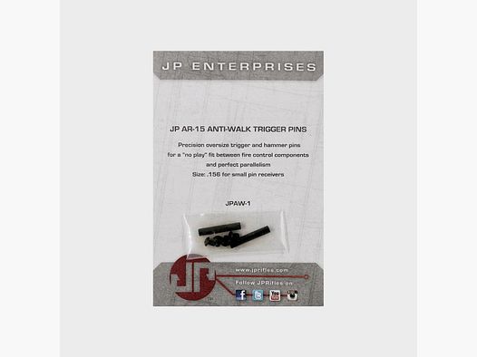 JP Enterprises – AR-15 Anti-Walk Trigger Pins JPAW-1