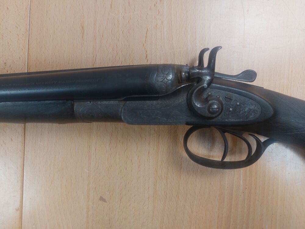 Anton Rensmann double-barrel shotgun