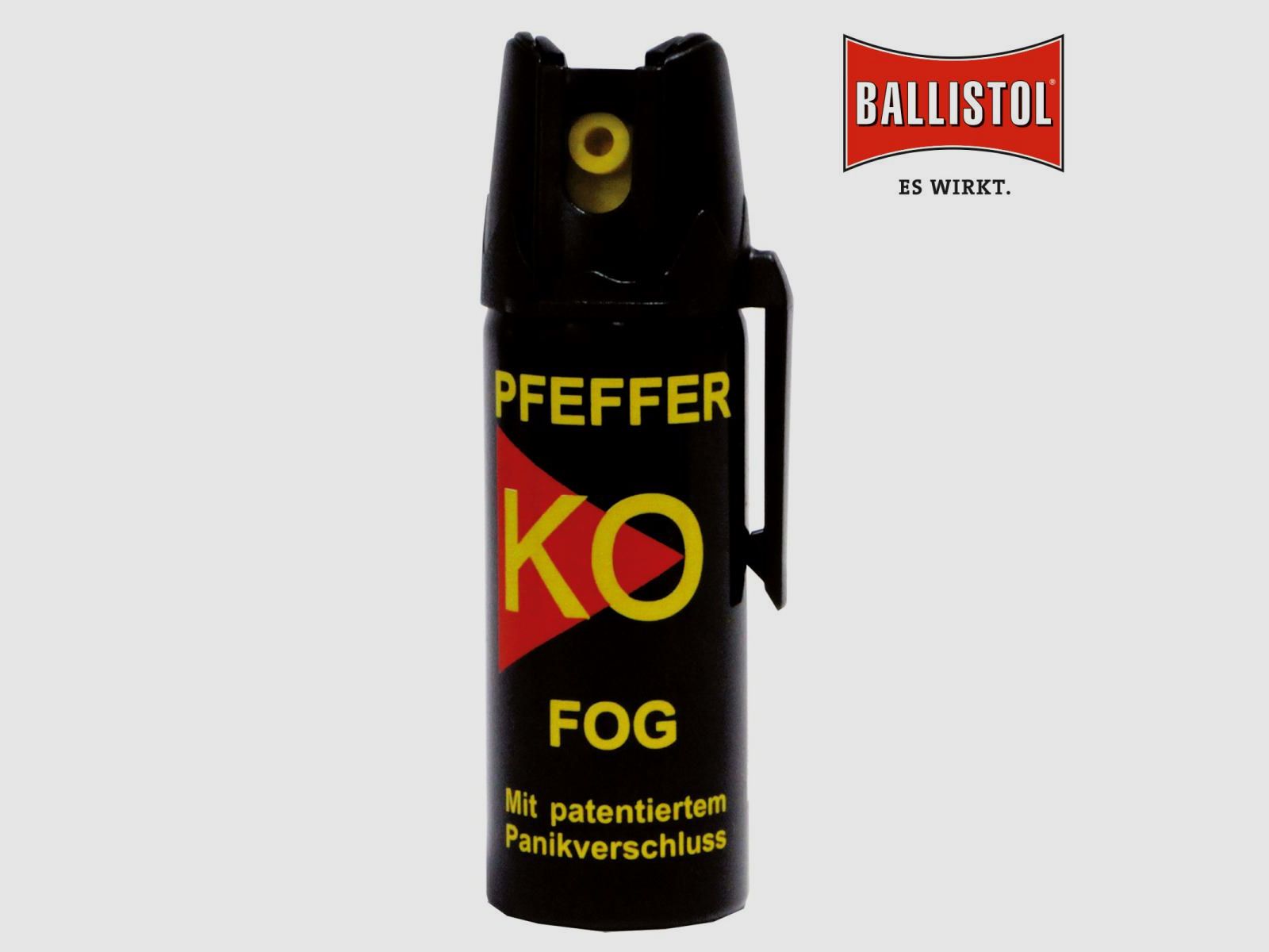 Spray au poivre Ballistol KO FOG 50ml