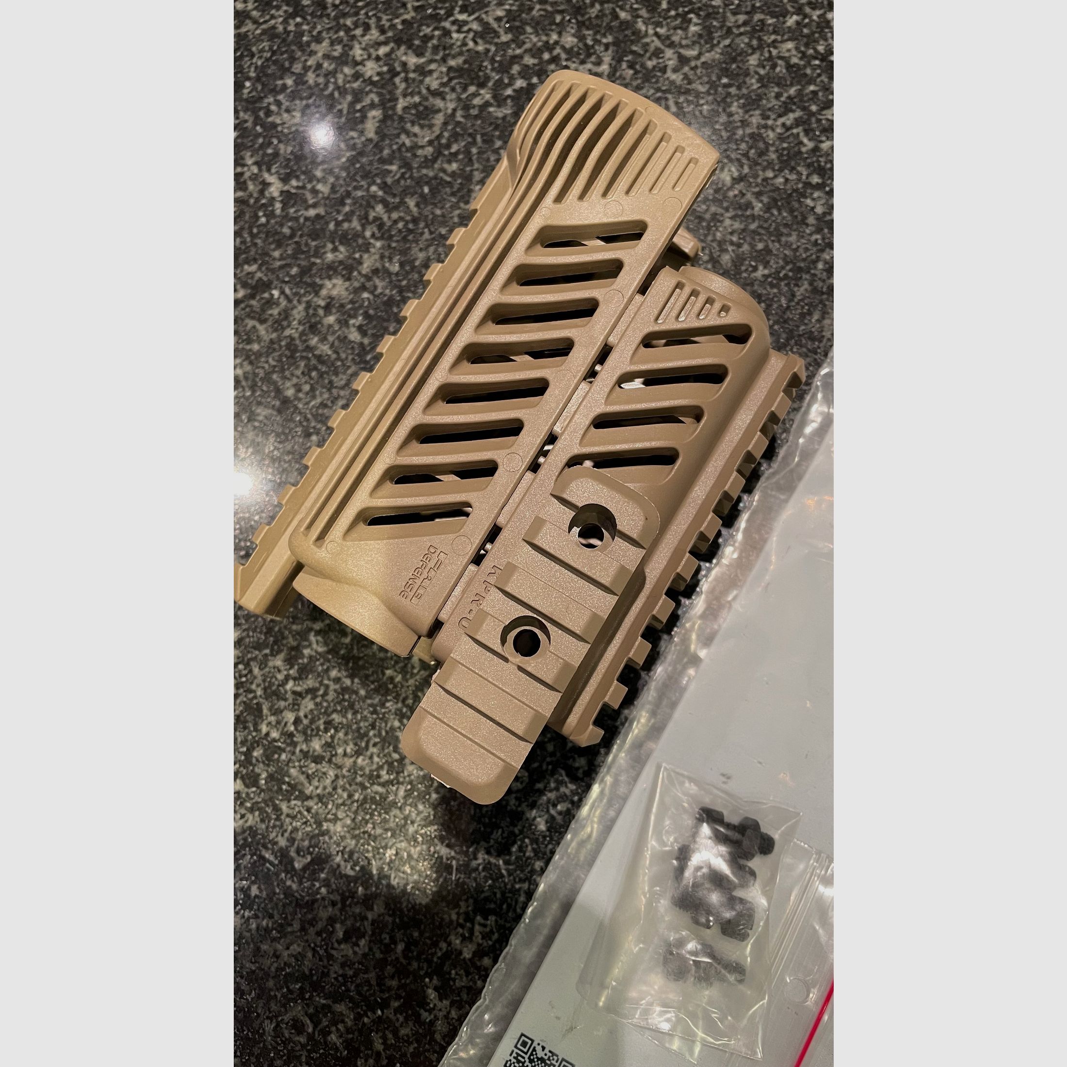 FAB Defense AKS-74U KRINK handguard hand protection